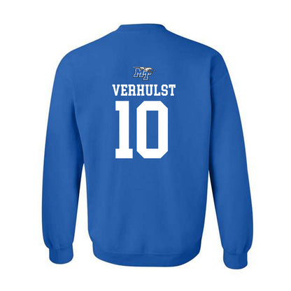 MTSU - NCAA Women's Basketball : Kirston Verhulst - Replica Shersey Crewneck Sweatshirt-1