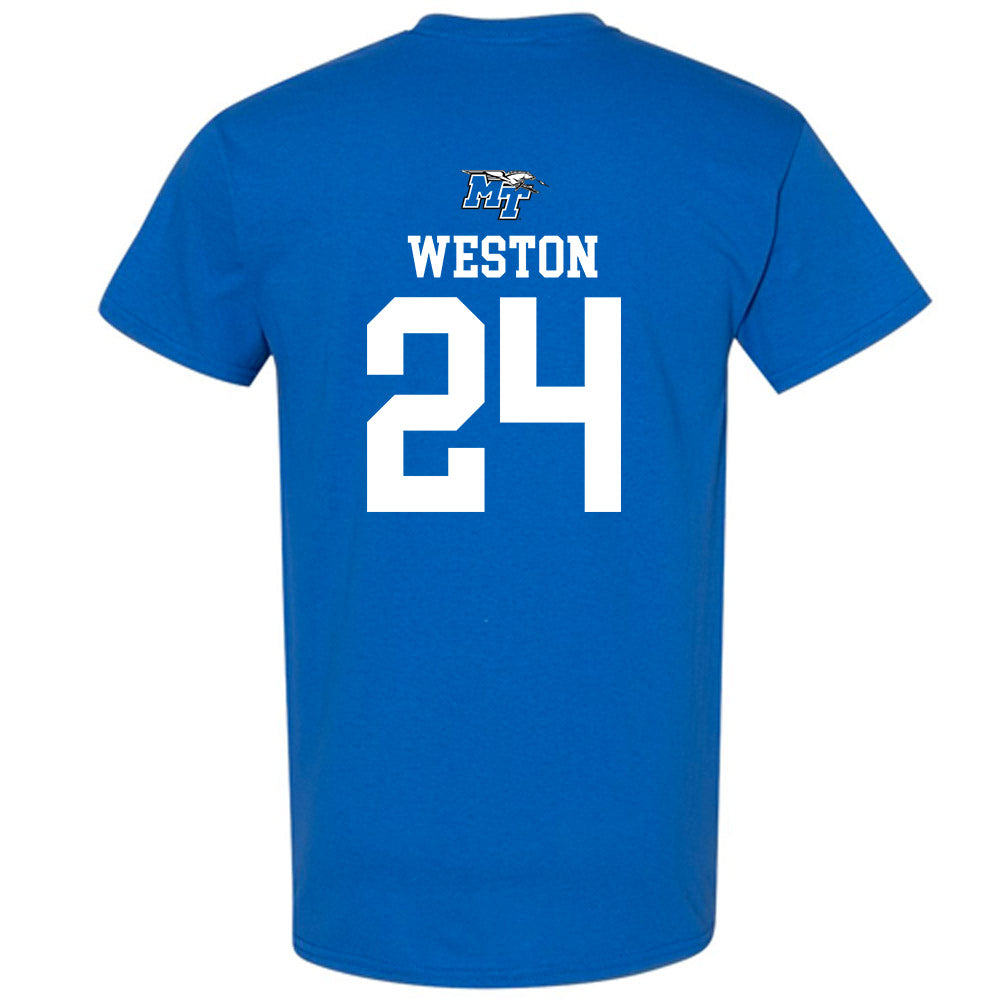 MTSU - NCAA Men's Basketball : Cam Weston - T-Shirt