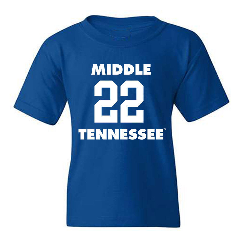 MTSU - NCAA Women's Basketball : Macie Phifer - Replica Shersey Youth T-Shirt-0