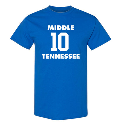MTSU - NCAA Women's Basketball : Kirston Verhulst - Replica Shersey T-Shirt-0