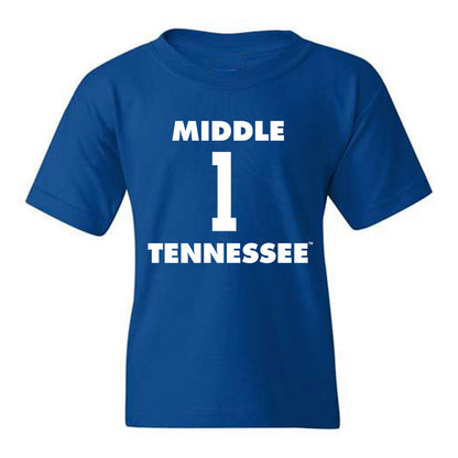 MTSU - NCAA Women's Basketball : Courtney Blakely - Replica Shersey Youth T-Shirt