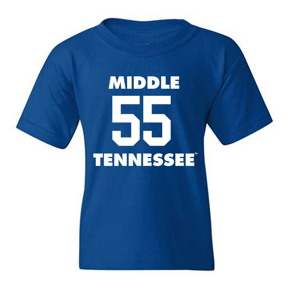 MTSU - NCAA Men's Basketball : Sean Smith - Replica Shersey Youth T-Shirt-0