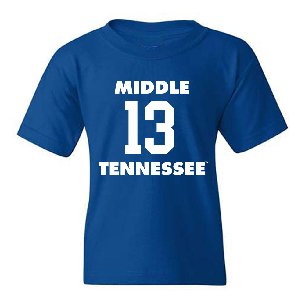 MTSU - NCAA Women's Basketball : Jenna McClendon - Replica Shersey Youth T-Shirt-0