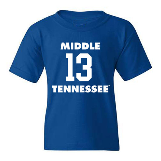 MTSU - NCAA Women's Basketball : Jenna McClendon - Replica Shersey Youth T-Shirt-0