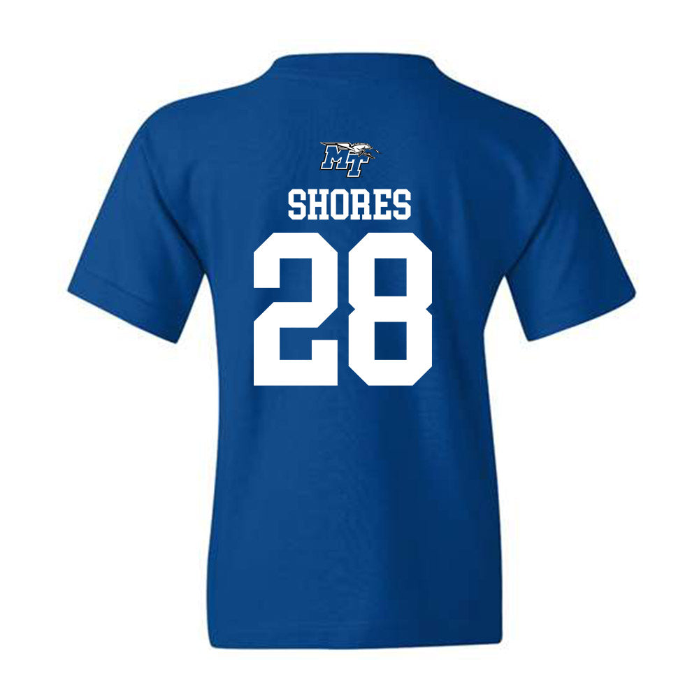 MTSU - NCAA Women's Soccer : Mackenzie Shores - Replica Shersey Youth T-Shirt