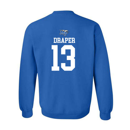 MTSU - NCAA Women's Soccer : Allie Draper - Replica Shersey Crewneck Sweatshirt