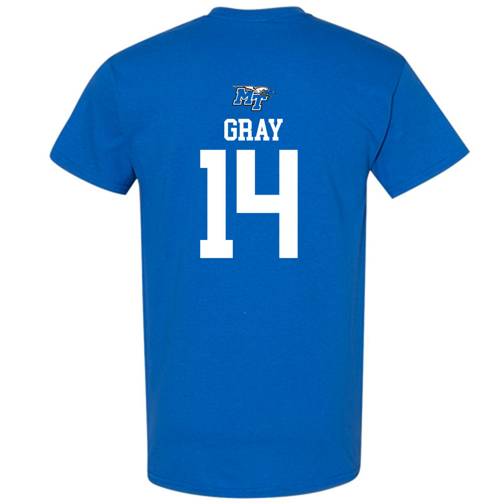 MTSU - NCAA Women's Soccer : Jess Gray - Replica Shersey T-Shirt