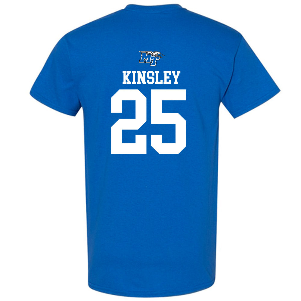 MTSU - NCAA Women's Soccer : Arianna Kinsley - Replica Shersey T-Shirt