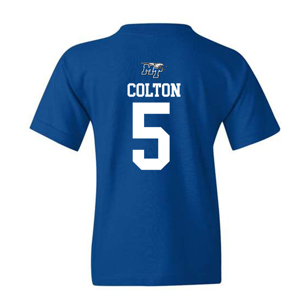 MTSU - NCAA Women's Soccer : Ryan Colton - Replica Shersey Youth T-Shirt