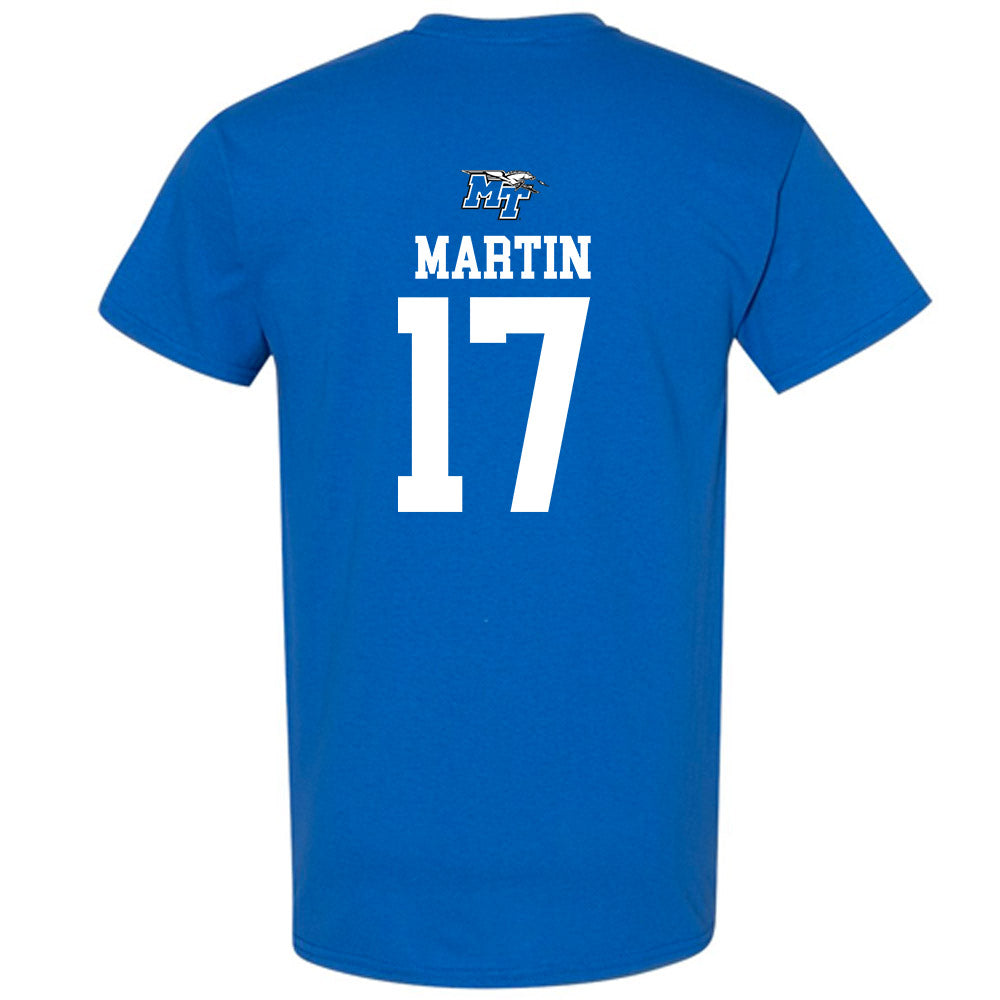 MTSU - NCAA Women's Soccer : Addie Martin - Replica Shersey T-Shirt-1