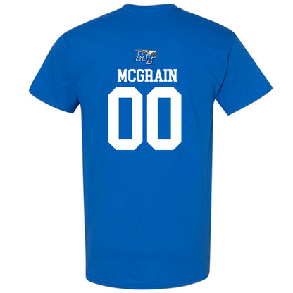MTSU - NCAA Women's Soccer : Emily McGrain - Replica Shersey T-Shirt-1
