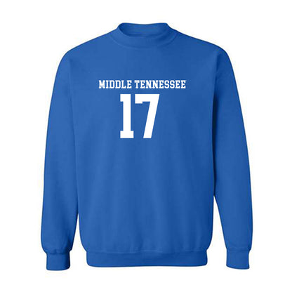 MTSU - NCAA Women's Soccer : Addie Martin - Replica Shersey Crewneck Sweatshirt-0