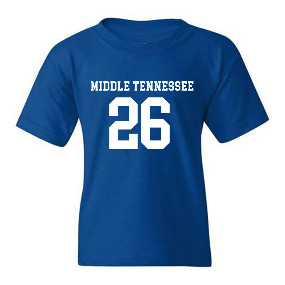 MTSU - NCAA Women's Soccer : Emma Brown - Replica Shersey Youth T-Shirt