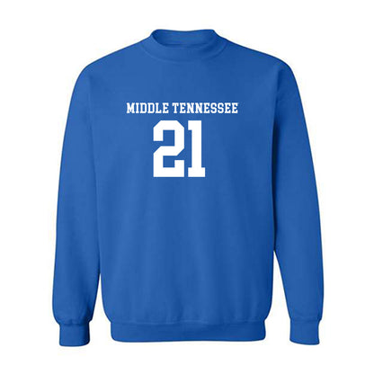 MTSU - NCAA Women's Soccer : Aive Andriuskeviciute - Replica Shersey Crewneck Sweatshirt-0