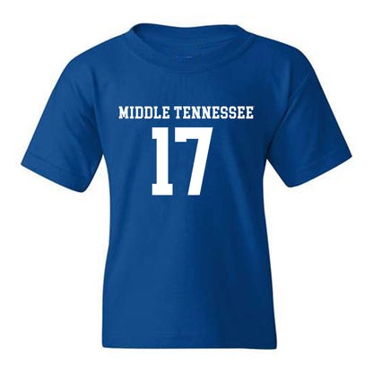 MTSU - NCAA Women's Soccer : Allison Carroll - Replica Shersey Youth T-Shirt