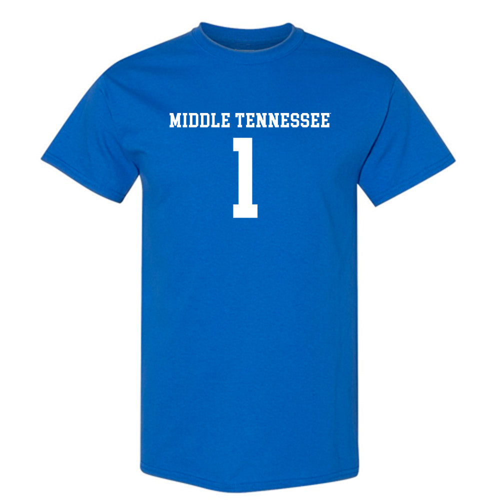 MTSU - NCAA Women's Soccer : Ella Sellers - Replica Shersey T-Shirt-0