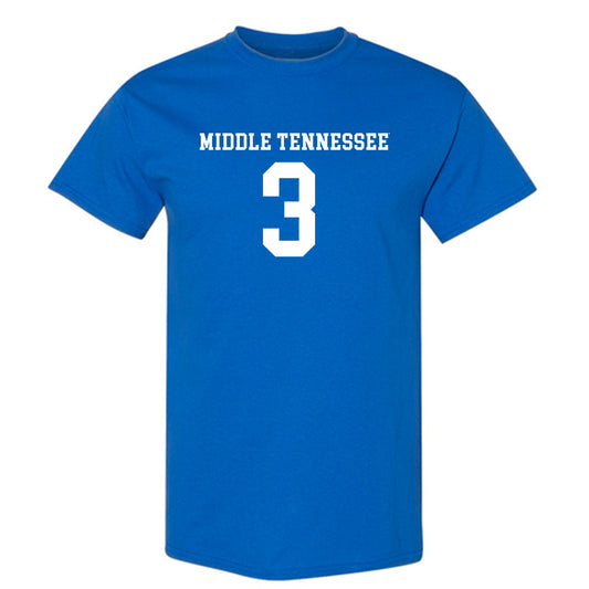 MTSU - NCAA Women's Soccer : Megan Carroll - Replica Shersey T-Shirt