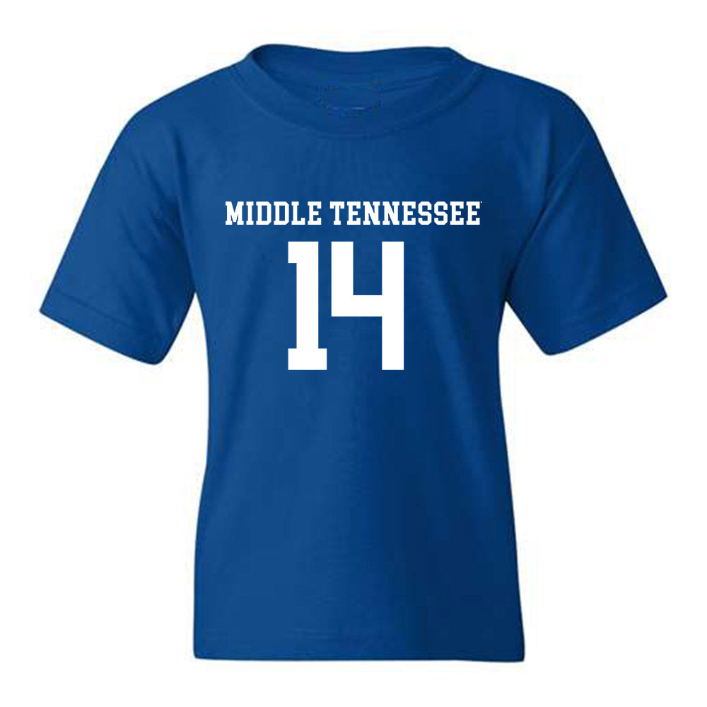 MTSU - NCAA Women's Soccer : Jess Gray - Replica Shersey Youth T-Shirt