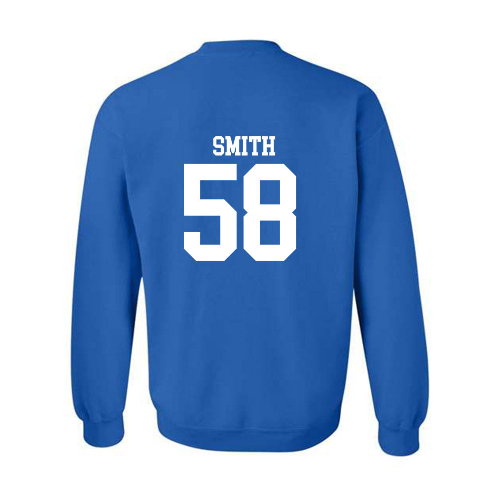 MTSU - NCAA Football : Korey Smith - Replica Shersey Crewneck Sweatshirt