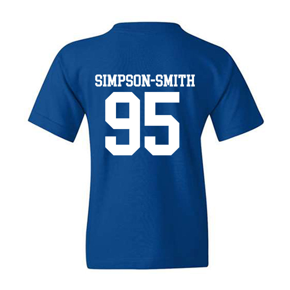MTSU - NCAA Football : Zeion Simpson-smith - Replica Shersey Youth T-Shirt-1