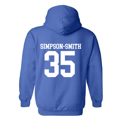 MTSU - NCAA Football : Zeion Simpson-smith - Hooded Sweatshirt