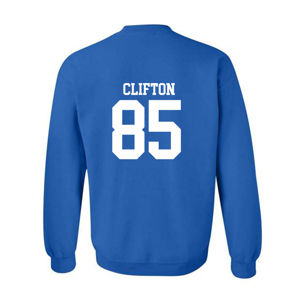 MTSU - NCAA Football : Neo Clifton - Replica Shersey Crewneck Sweatshirt-1