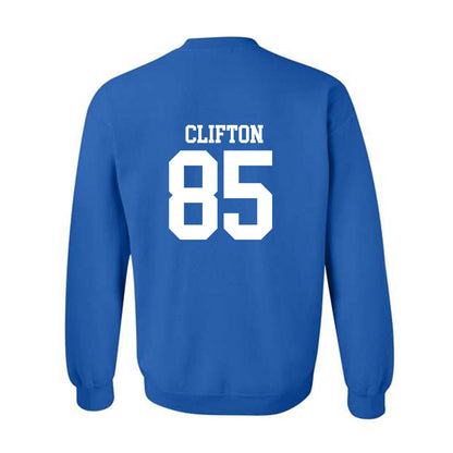 MTSU - NCAA Football : Neo Clifton - Replica Shersey Crewneck Sweatshirt-1