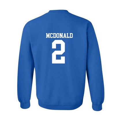 MTSU - NCAA Football : DeArre McDonald - Crewneck Sweatshirt