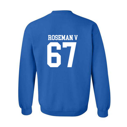MTSU - NCAA Football : Archie Roseman V - Replica Shersey Crewneck Sweatshirt-1