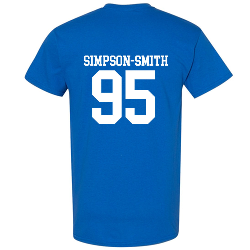 MTSU - NCAA Football : Zeion Simpson-smith - Replica Shersey T-Shirt-1