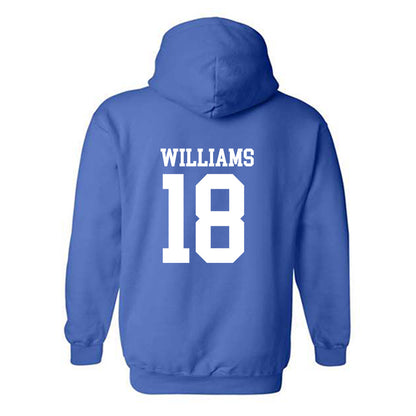 MTSU - NCAA Football : Xavier Williams - Replica Shersey Hooded Sweatshirt