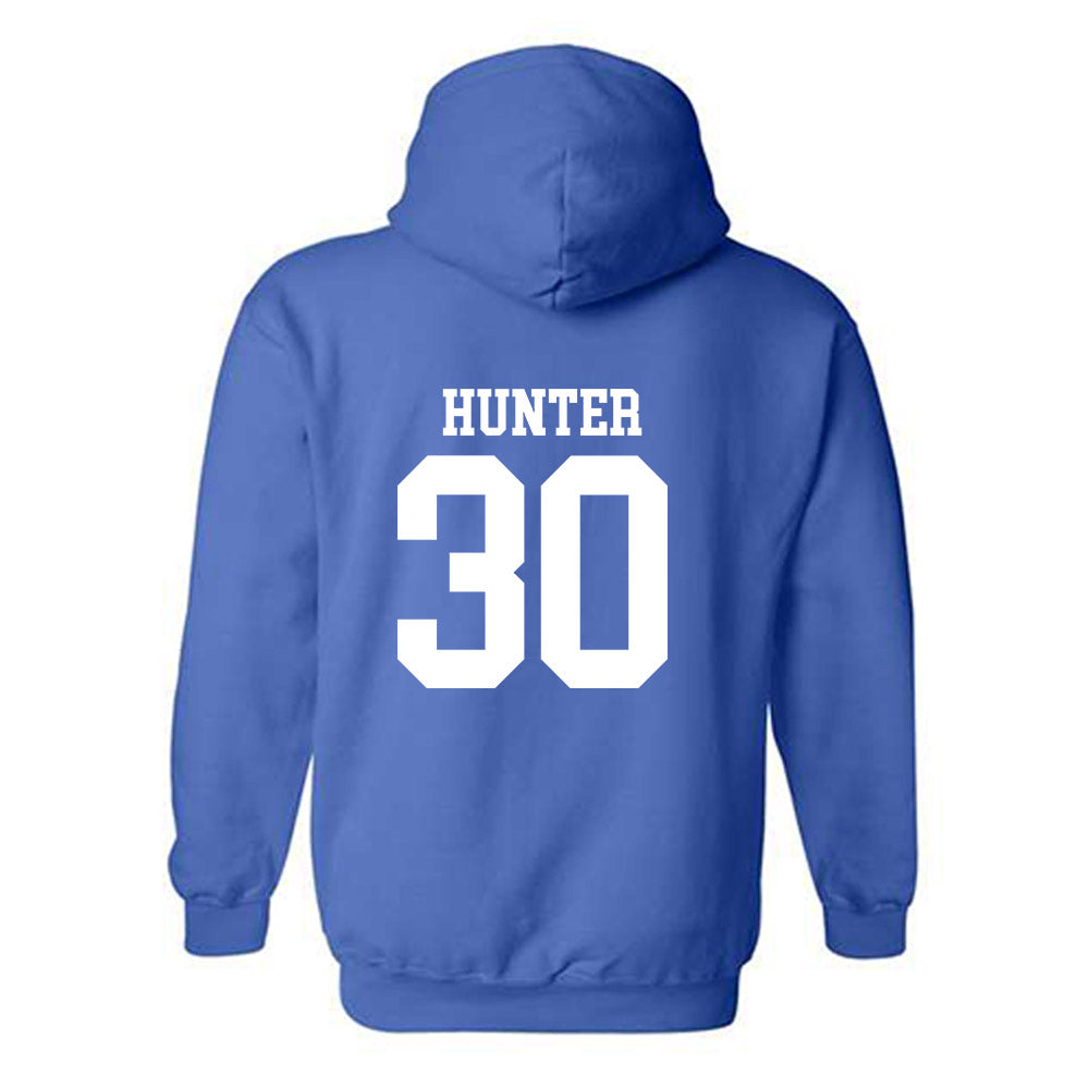 MTSU - NCAA Football : Elijah Hunter - Replica Shersey Hooded Sweatshirt-1