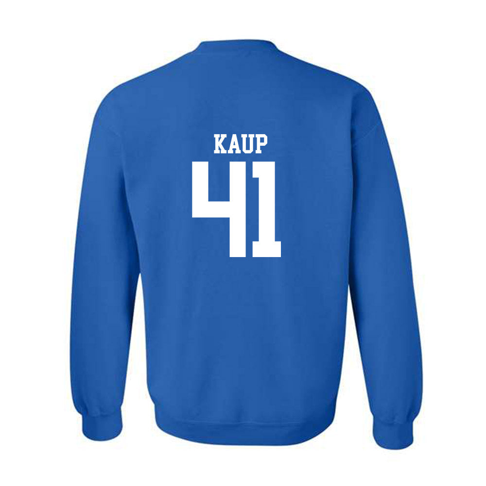 MTSU - NCAA Football : Christopher Kaup - Replica Shersey Crewneck Sweatshirt-1