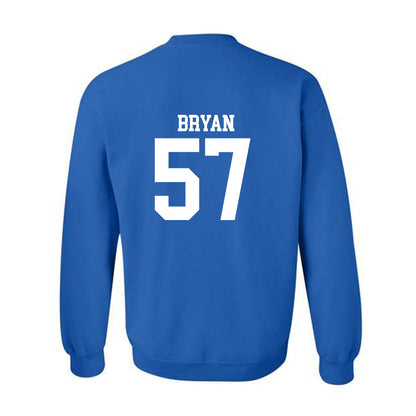 MTSU - NCAA Football : Bo Bryan - Replica Shersey Crewneck Sweatshirt-1