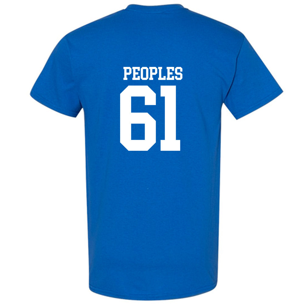 MTSU - NCAA Football : Lantz Peoples - T-Shirt