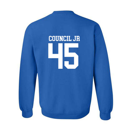 MTSU - NCAA Football : Bobby Council Jr - Crewneck Sweatshirt