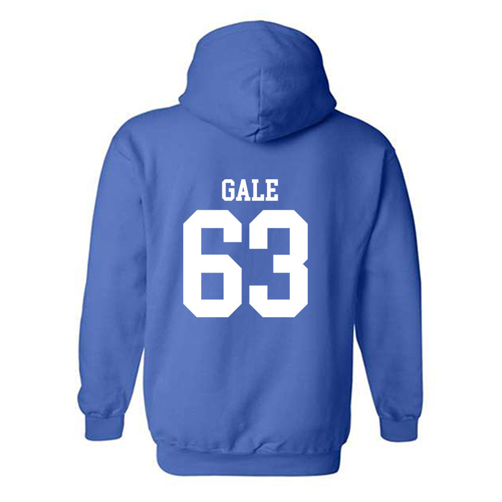 MTSU - NCAA Football : Alexander Gale - Replica Shersey Hooded Sweatshirt