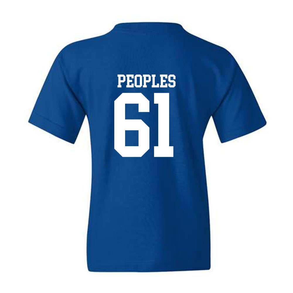 MTSU - NCAA Football : Lantz Peoples - Youth T-Shirt