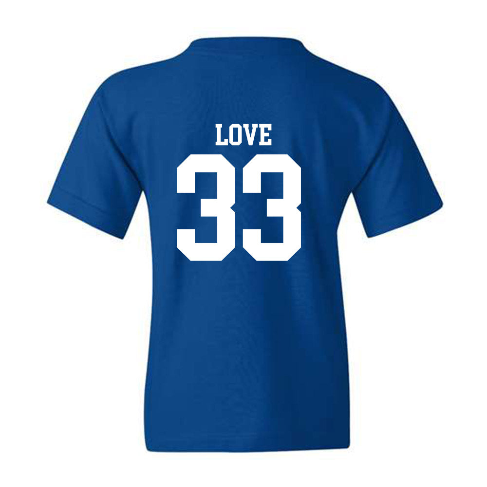 MTSU - NCAA Football : Malik Love - Replica Shersey Youth T-Shirt