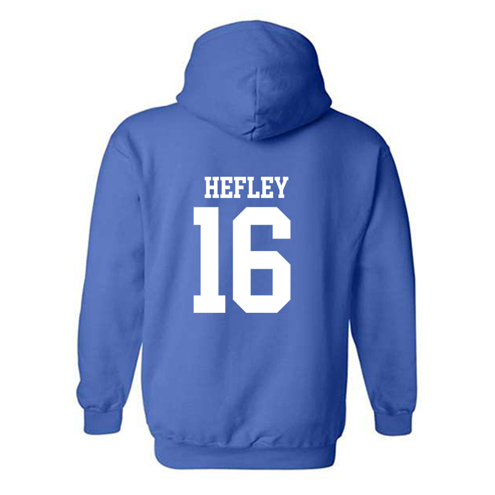 MTSU - NCAA Football : Ren Hefley - Hooded Sweatshirt