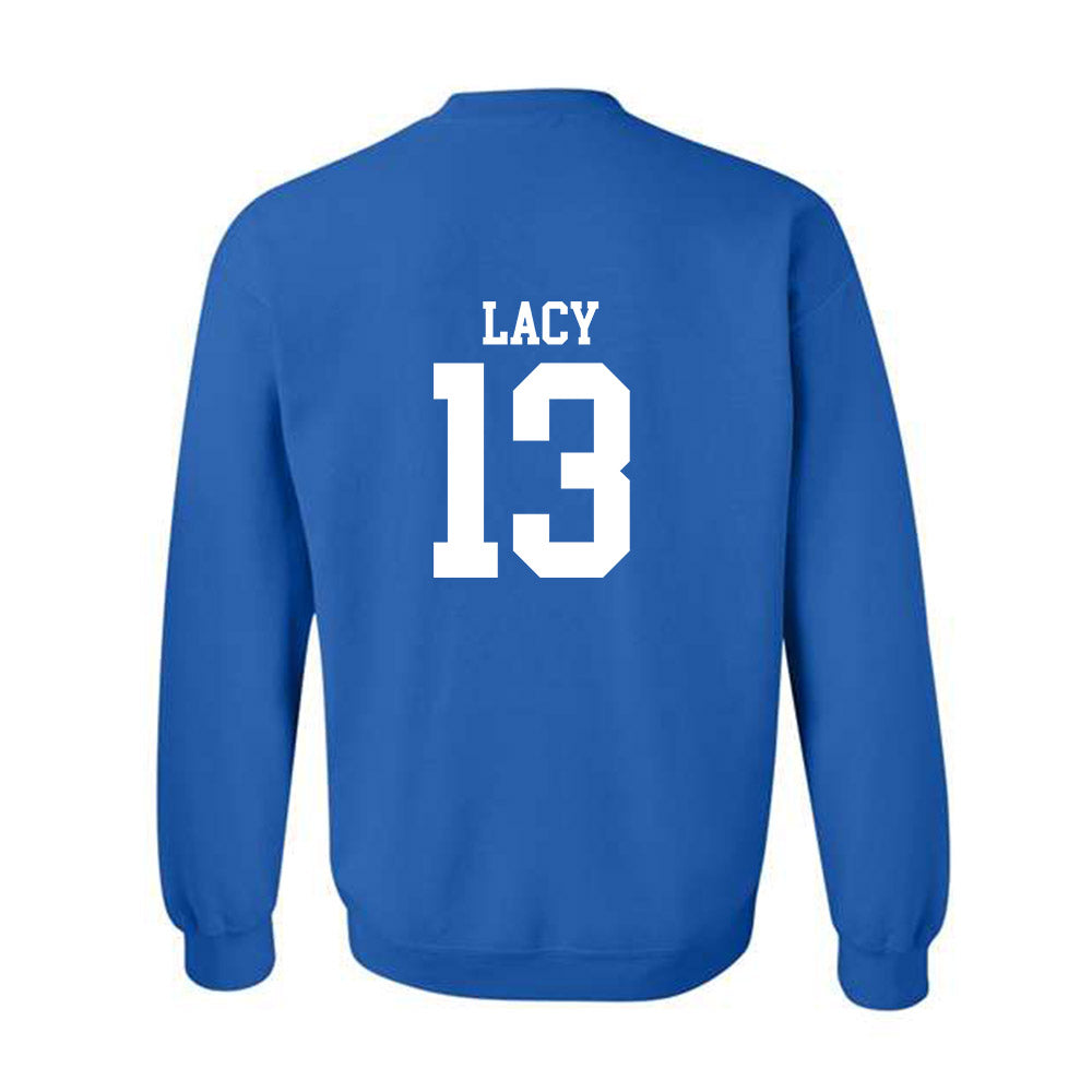 MTSU - NCAA Football : Cam Lacy - Replica Shersey Crewneck Sweatshirt-1
