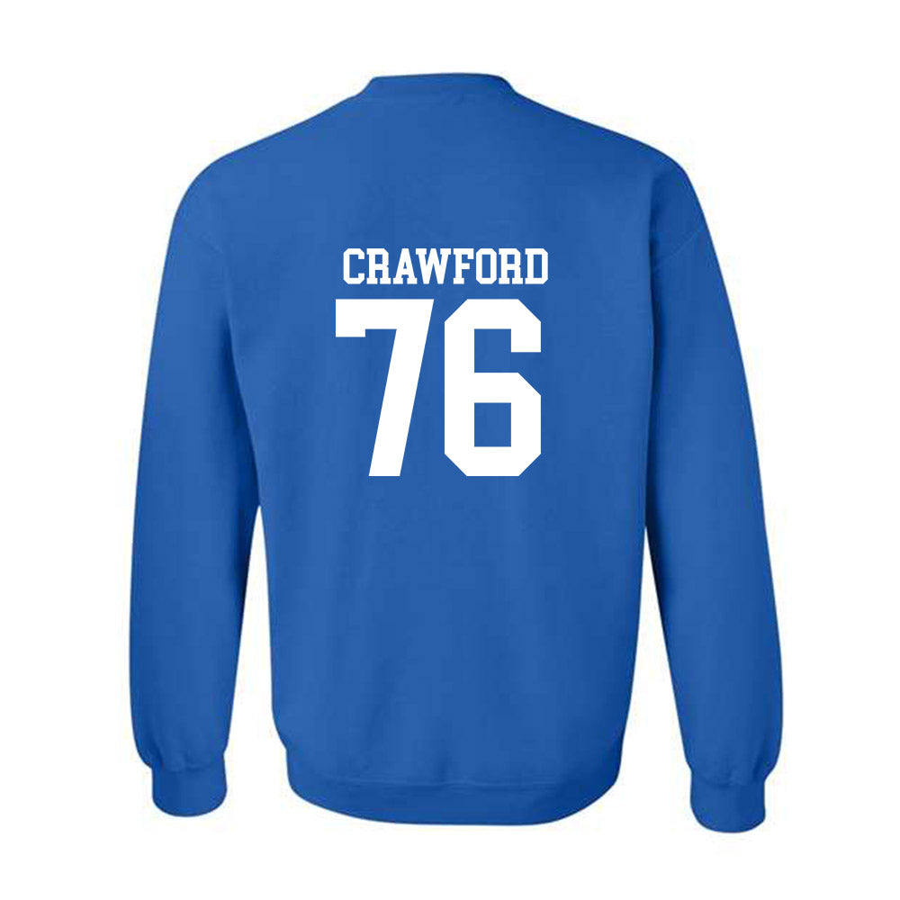 MTSU - NCAA Football : Shamar Crawford - Replica Shersey Crewneck Sweatshirt