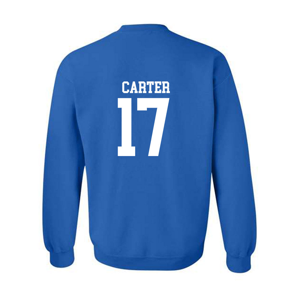 MTSU - NCAA Football : Gamarion Carter - Replica Shersey Crewneck Sweatshirt