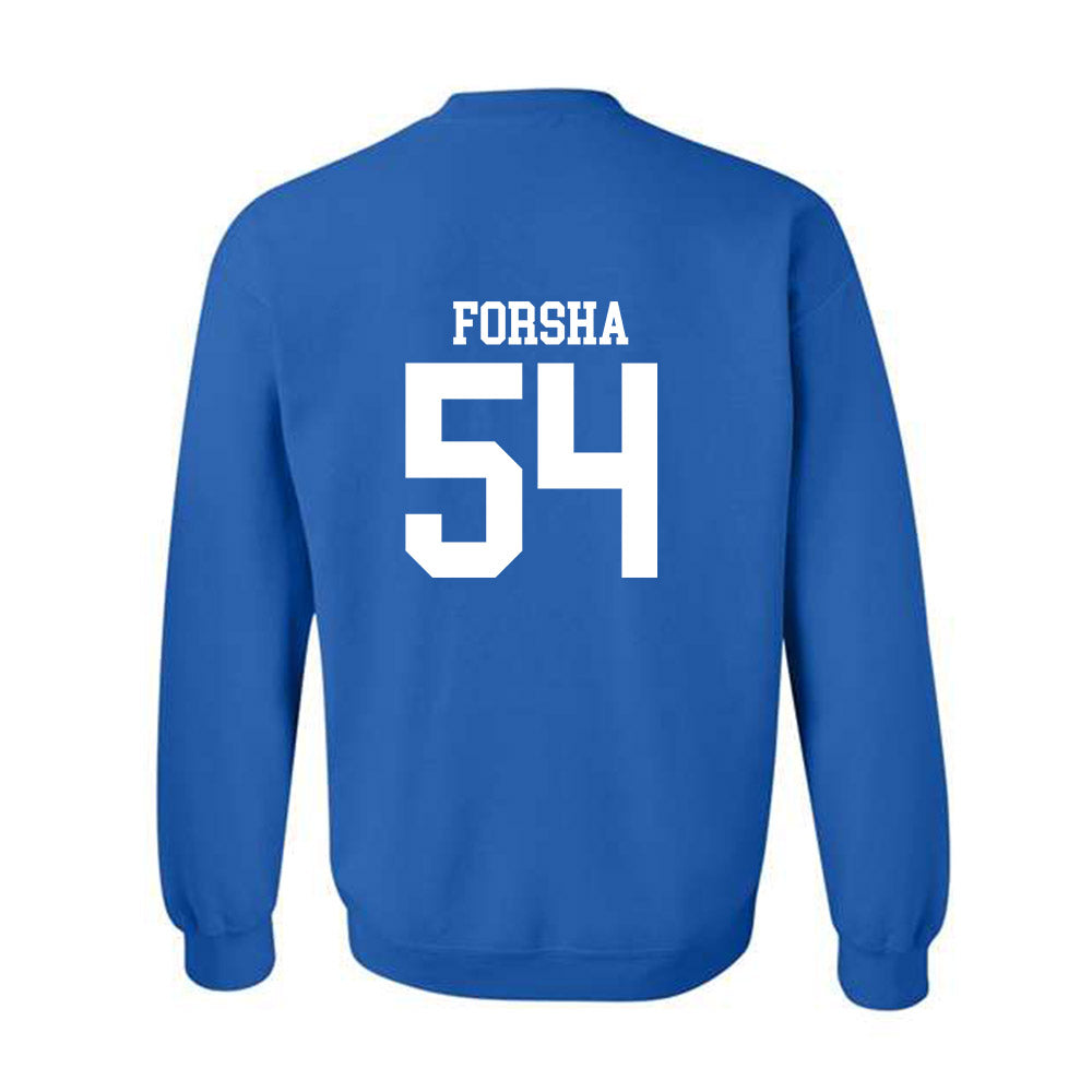 MTSU - NCAA Football : Nolan Forsha - Replica Shersey Crewneck Sweatshirt