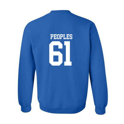 MTSU - NCAA Football : Lantz Peoples - Crewneck Sweatshirt