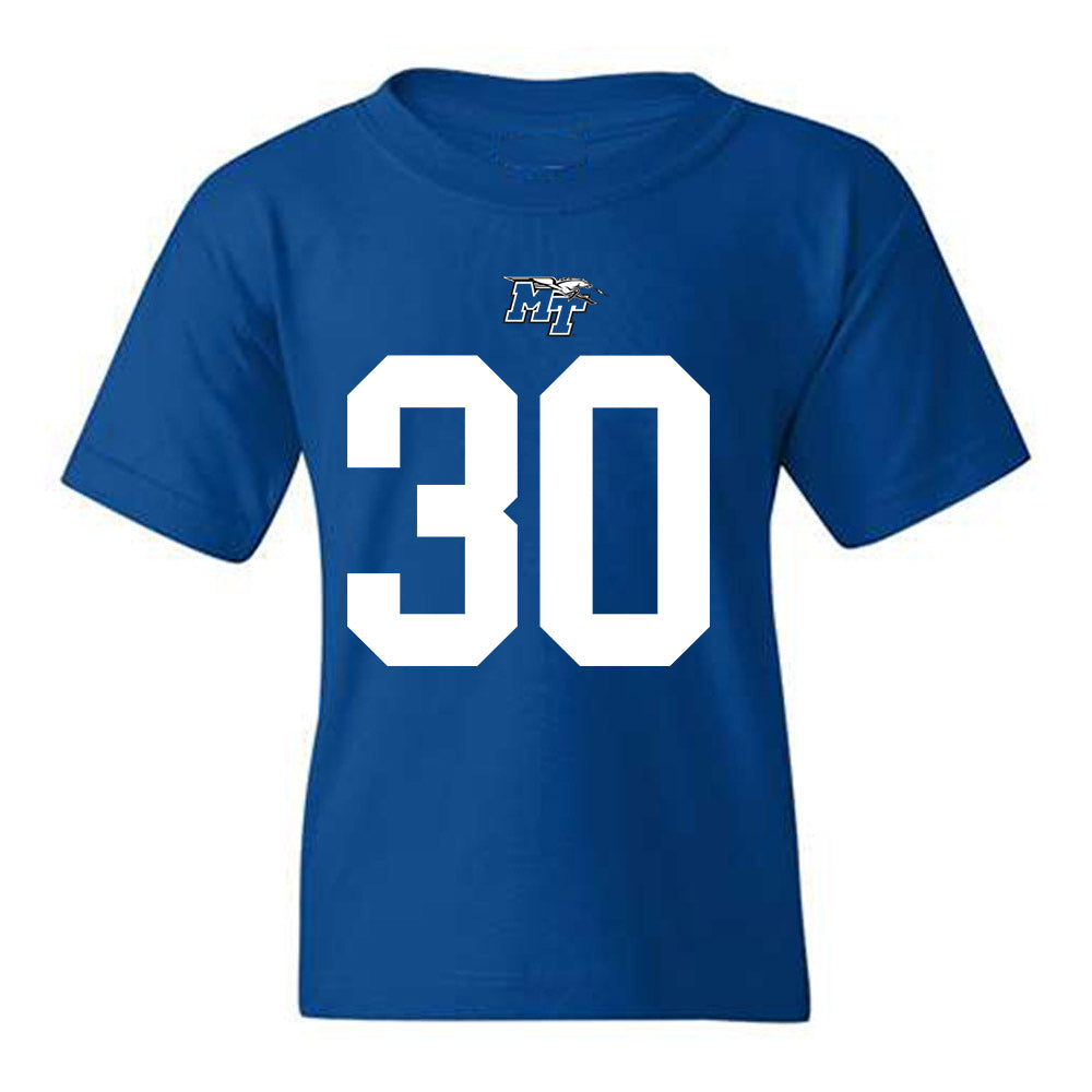 MTSU - NCAA Football : Rai'keyrean Chandler - Replica Shersey Youth T-Shirt-0