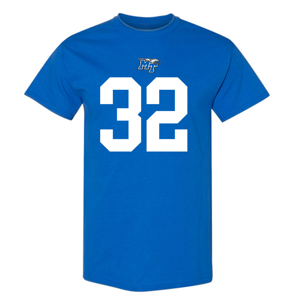 MTSU - NCAA Football : Alan Young - Replica Shersey T-Shirt