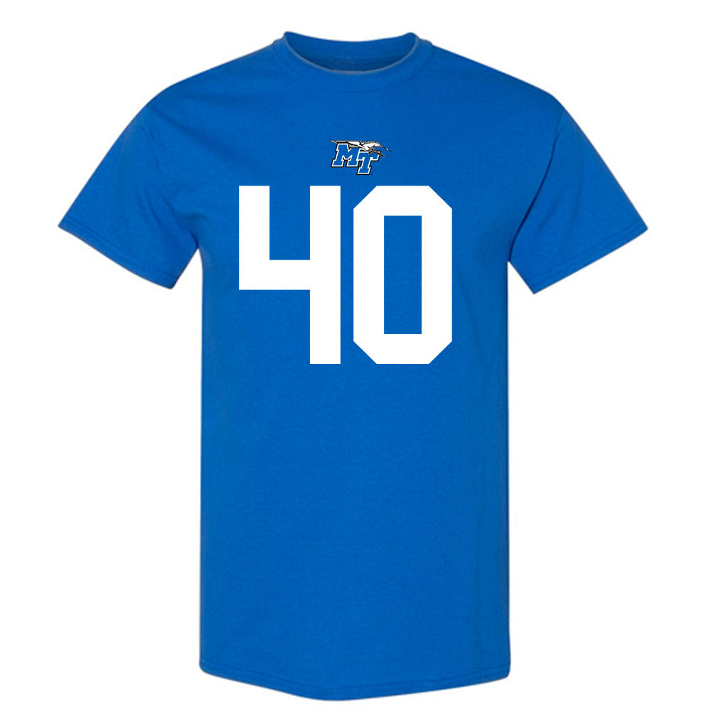 MTSU - NCAA Football : Henry Hamlin - Replica Shersey T-Shirt-0