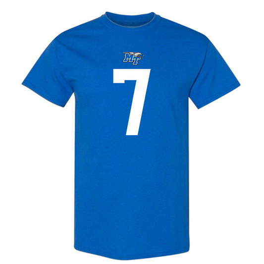 MTSU - NCAA Football : Zaylin Wood - T-Shirt