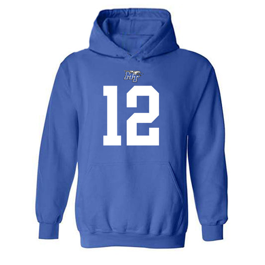 MTSU - NCAA Football : Peter Grandjean - Replica Shersey Hooded Sweatshirt-0
